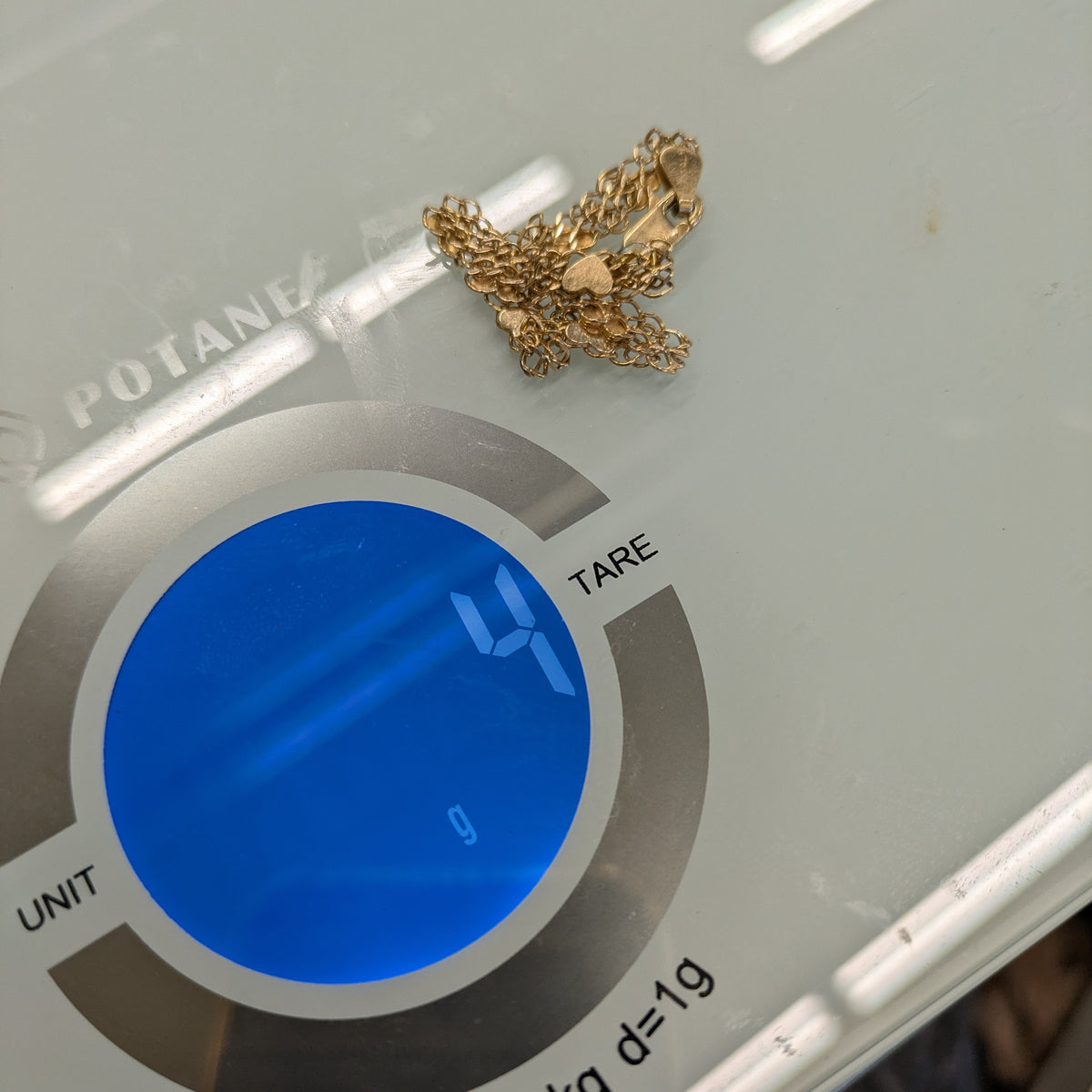 14k Gold Heart Mesh Bracelet