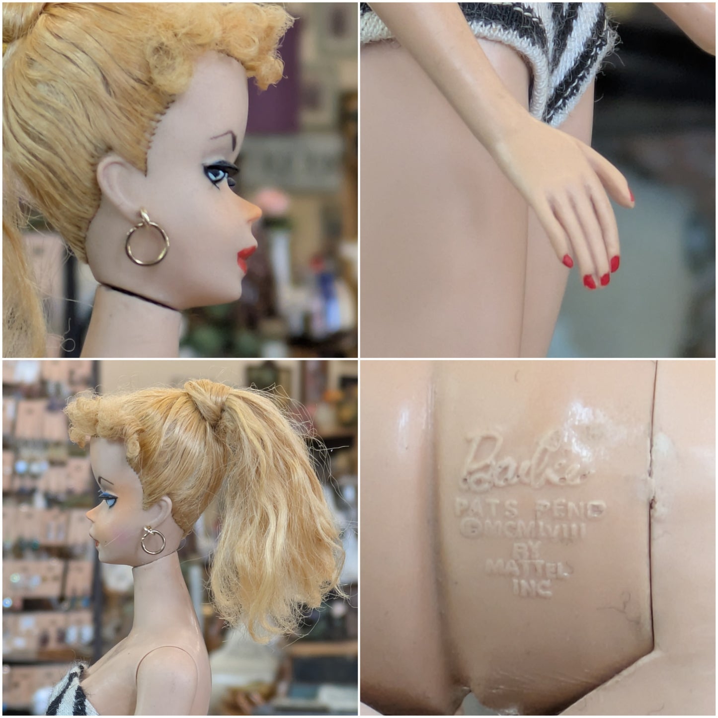 Vintage 1959 #1 Blond Barbie