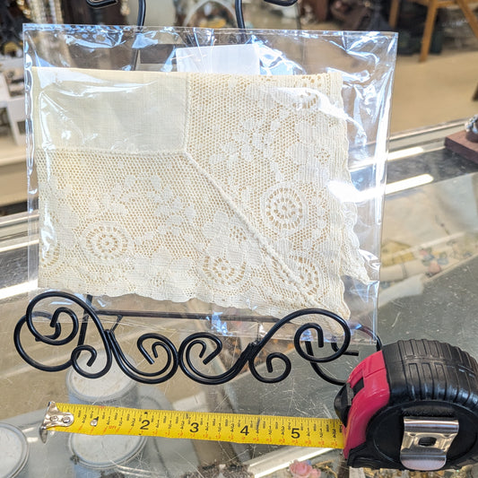 Irish Lace Crocheted Hankie